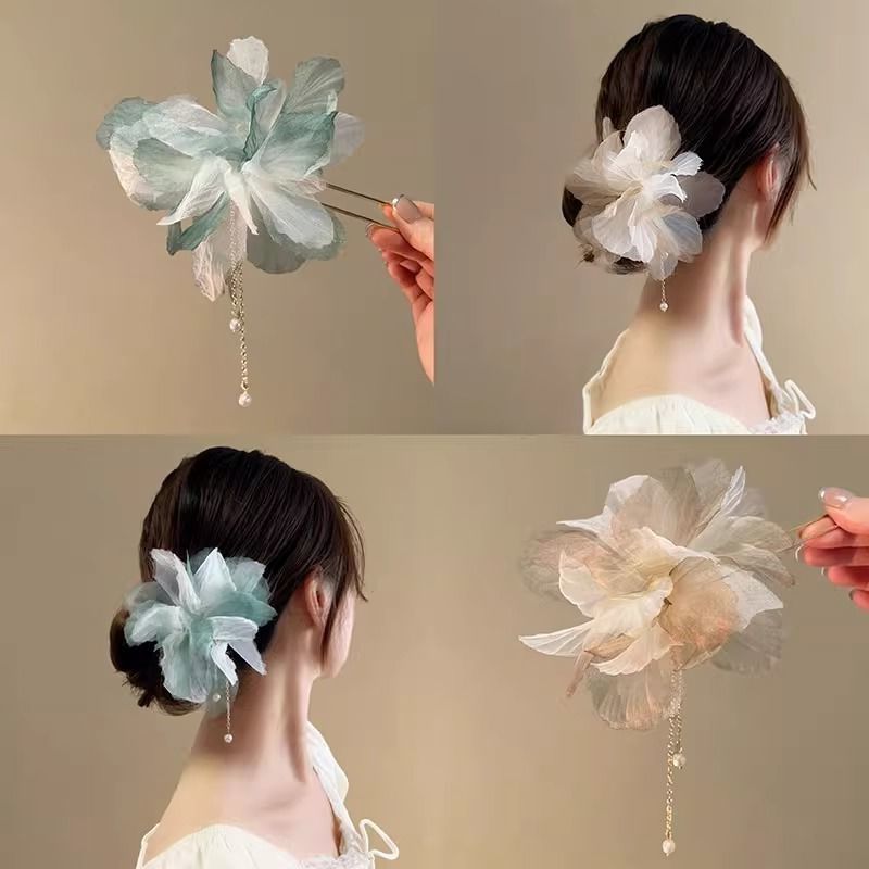EKE Women’s Hair Clip Vintage Retro Back-Wear Elegant Hair Accessory with Fashion Texture