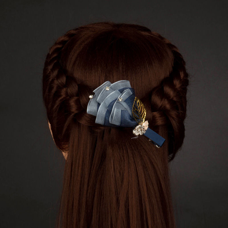 EKE Women’s Hair Clip Vintage Retro Back-Wear Elegant Hair Accessory with Fashion Texture