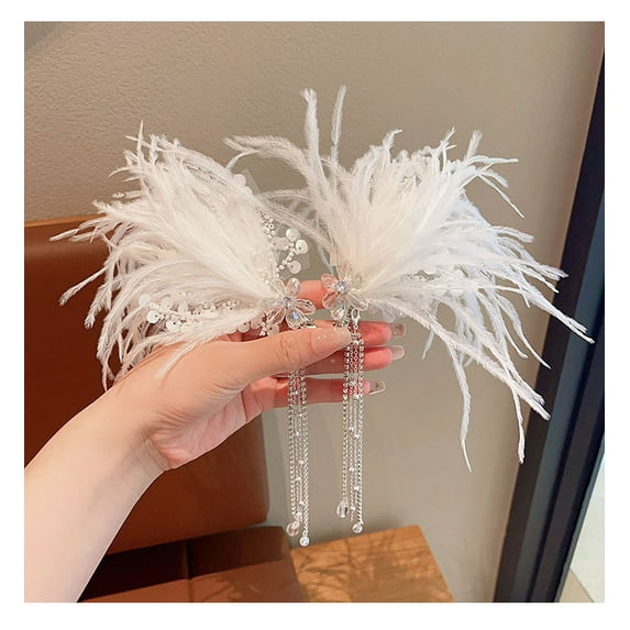 EKE Women’s Hair Clip Vintage Retro Back-Wear Elegant Hair Accessory with Fashion Texture