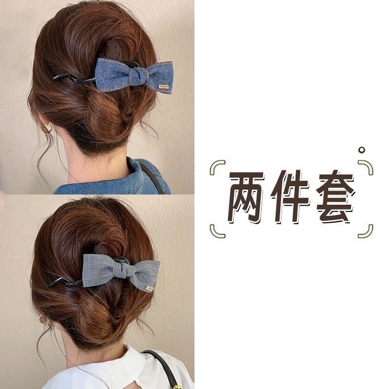 EKE Women’s Hair Clip Vintage Retro Back-Wear Elegant Hair Accessory with Fashion Texture