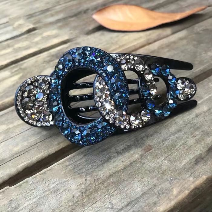 EKE Women’s Hair Clip Vintage Retro Back-Wear Elegant Hair Accessory with Fashion Texture
