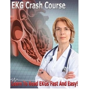 Pre-Owned EKG Crash Course: Learn to Read EKGs Fast and Easy!