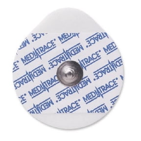 EKG Snap Electrode Medi-Trace Stress Testing Non-Radiolucent - 1 Bag of 30