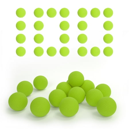 EKIND 100 Rounds Bulk Refill Ammo Bullet Balls Compatible for Nerf Rival Blaster Series (Green)