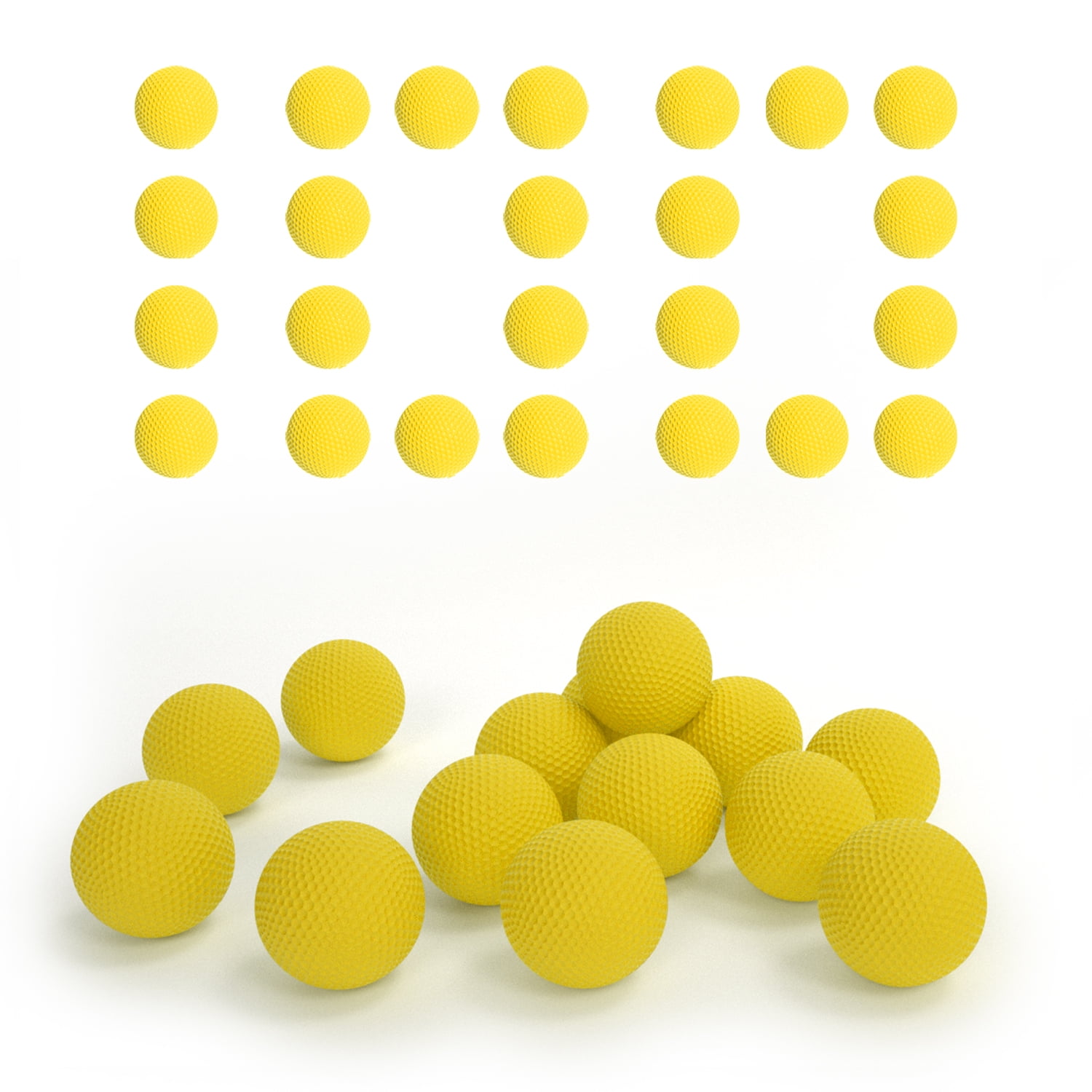 Refill Pack Nerf Yellow Balls Rival Rounds Rival Darts POKONBOY