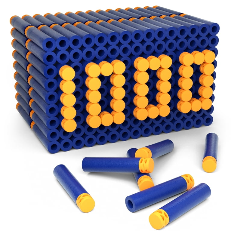 Recharge De Fléchettes Bleues  –  Mousses Premium Pour Nerf N-Strike Elite – Lot