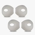 thumbnail image 1 of EKIND 4 Pcs Ear Cover Tips Anti-Slip Silicone Soft Replacement Sport Earbud Tips Compatible for iPhone 7 / 6S / 6 Plus / 5S / 5C / 5 Headphones Earphones Protective Accessories Tips (Gray), 1 of 2