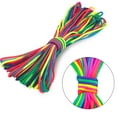 thumbnail image 1 of EKIND 7 Strand Rainbow Color Paracord Rope - 100 Feet - Durable and Versatile for Outdoor Activities, Camping, and Survival (Dark Color), 1 of 6
