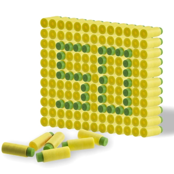 EKIND Foam Soft Darts, 50 Rounds of Highly Accurate Bamboo Half-Length Darts