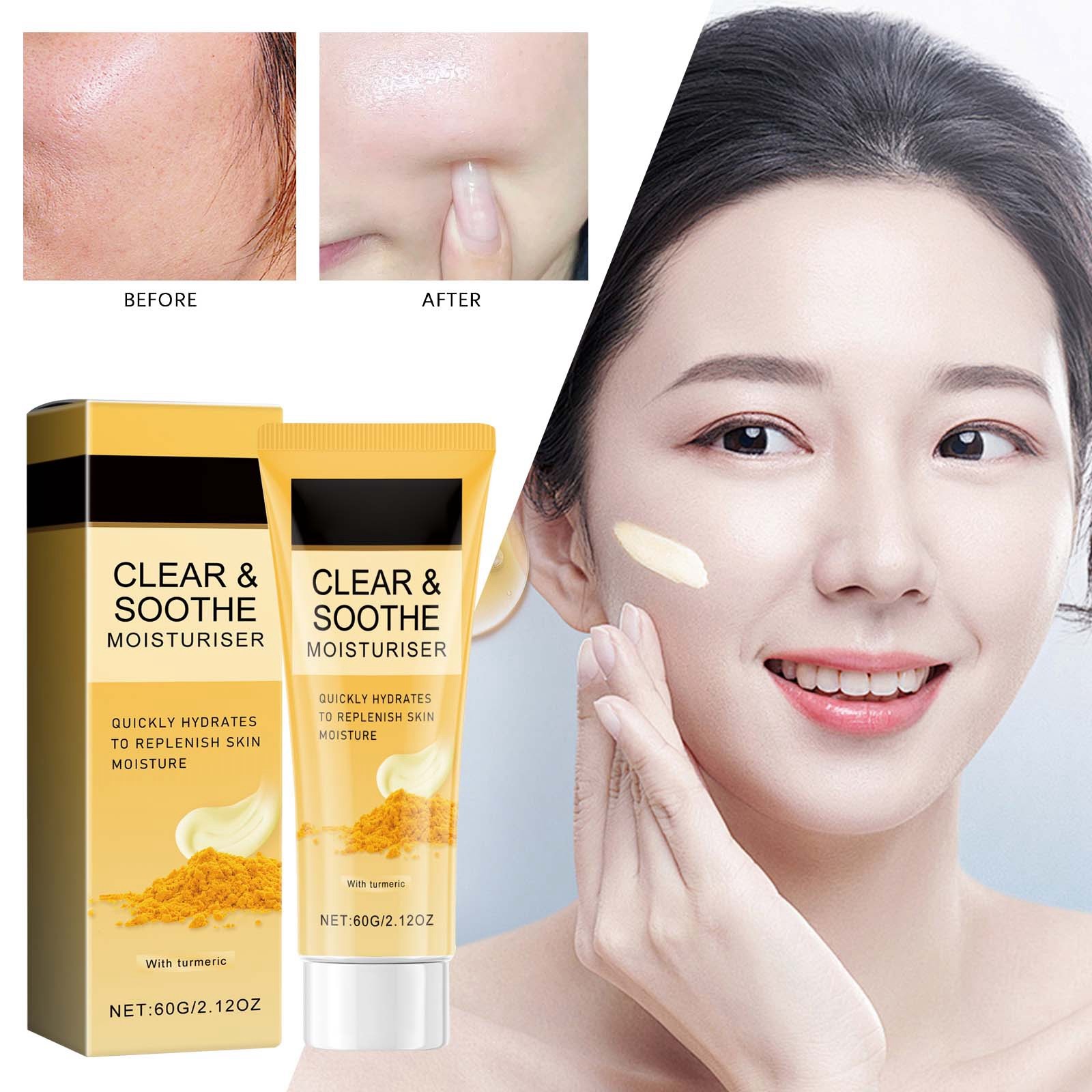 EKKIMIMI Clear Face Moisturizer Nourishing Skin Hydrating Emollient 