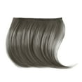 thumbnail image 1 of EKKIMIMI Pretty Girls Clip On Clip In Front Hair Bang Fringe Hair Extension Piece Thin Natural Curly Hair Products for Women, 1 of 1