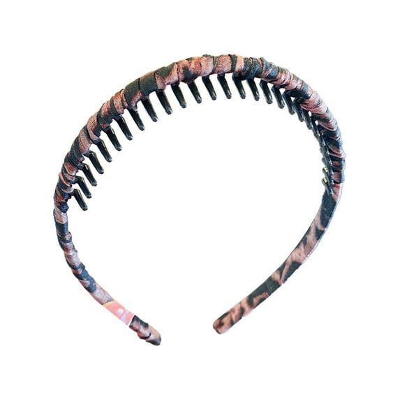 EKKIMIMI Teeth Headbands For Women Multicolors Non Tooth Comb Headbands Hair Hoops Soft Hair Accessories Hair Barrettes for Kids Fine Hair