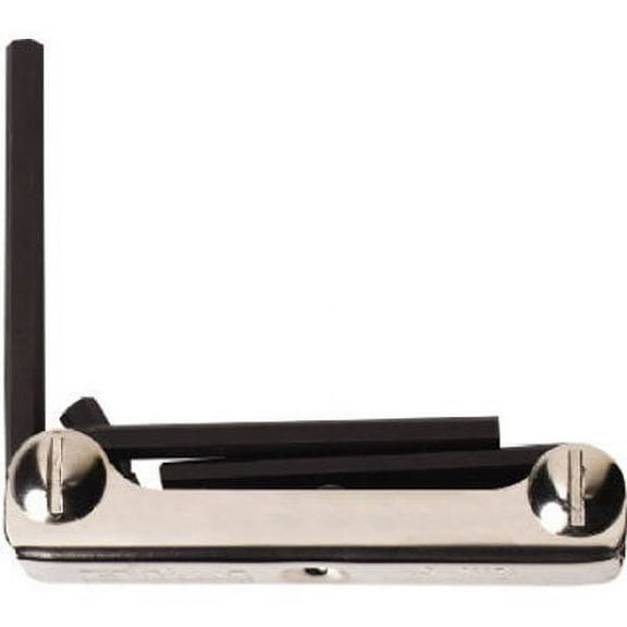 Eklind Metric Hex Key Set M17 - Folding - Set 7 Metric 1.5-6mm, Black