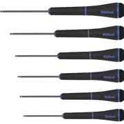 Eklind Precision Screwdriver Set PSD Ball-Hex - 6 Pc, Metric 1.3-4 mm, Multicolor