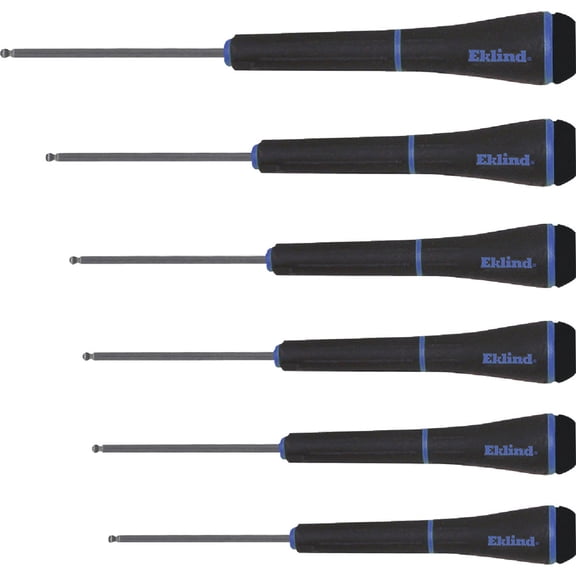 EKLIND 92600 - Precision Screwdriver Set 6 Pc Ball-Hex 1.3-4MM