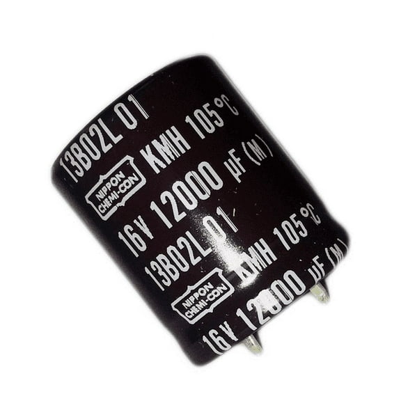 EKMH160VSN123MQ30T Aluminum Electrolytic Capacitors - Snap In 12000uF 20% 16 Volt, RoHS