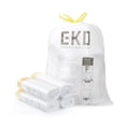 thumbnail image 1 of EKO Extra Strong 13 Gallon Kitchen Trash Bags, 48 Count, EKO Code F Garbage Bags, 1 of 7