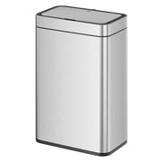 EKO Matte Stainless Steel Motion Sensor Kitchen Trash Can 13.2 Gallon