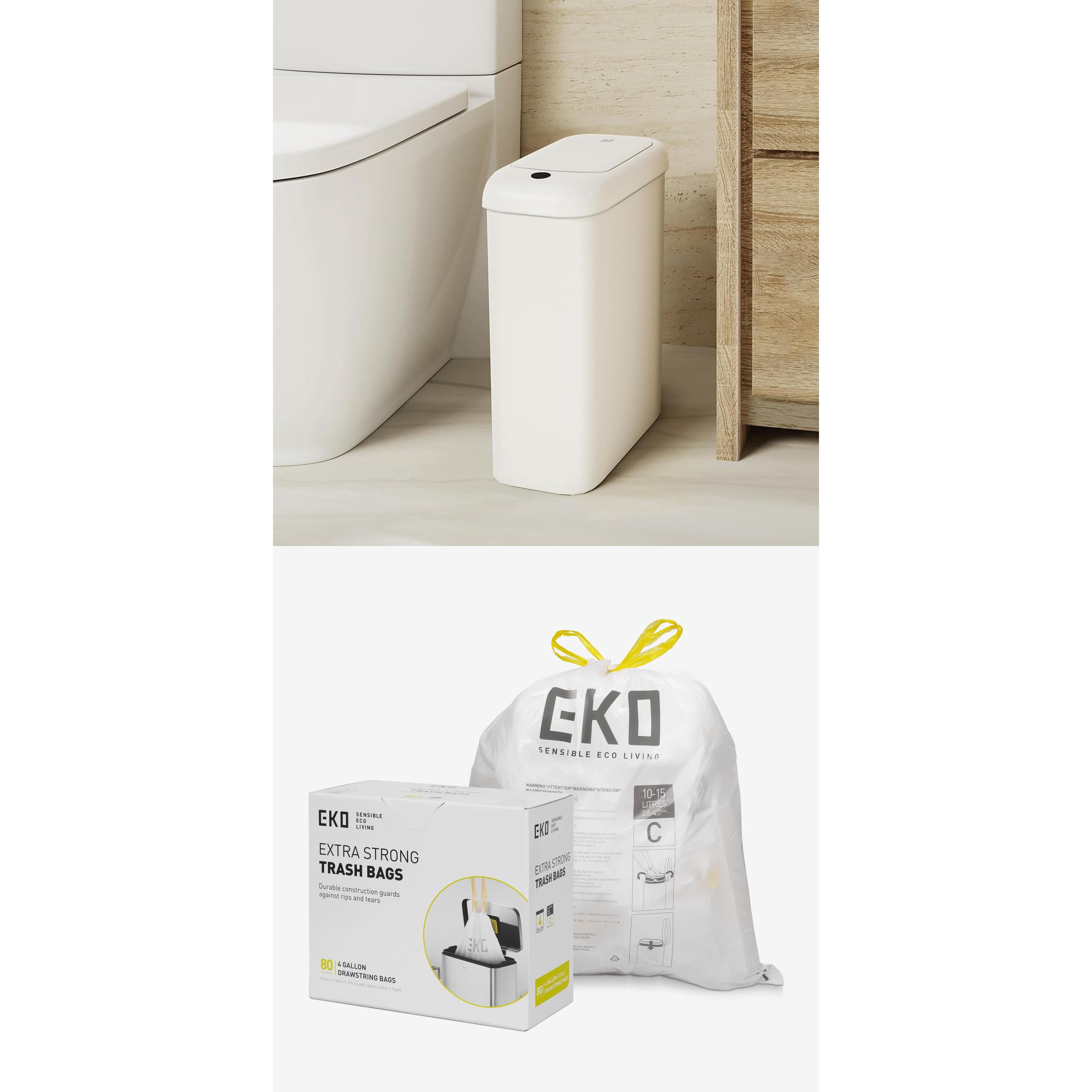 EKO Morandi trash can bag bundle