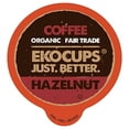 thumbnail image 1 of EKOCUPS Hazelnut Organic Coffee Pods, Medium Roast , 40 Count for Keurig K Cups Machines, 1 of 7