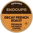 thumbnail image 1 of EKOCUPS Organic Decaf French Roast Coffee Pods Medium Roast 40 Count for Keurig K Cups Machines, 1 of 7