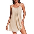 thumbnail image 1 of EKOUAER Women's Swimsuit Cover Up Sleeveless Beach Tank Cover Up Dress Sexy Flowy Short Summer Swimwear, 1 of 6