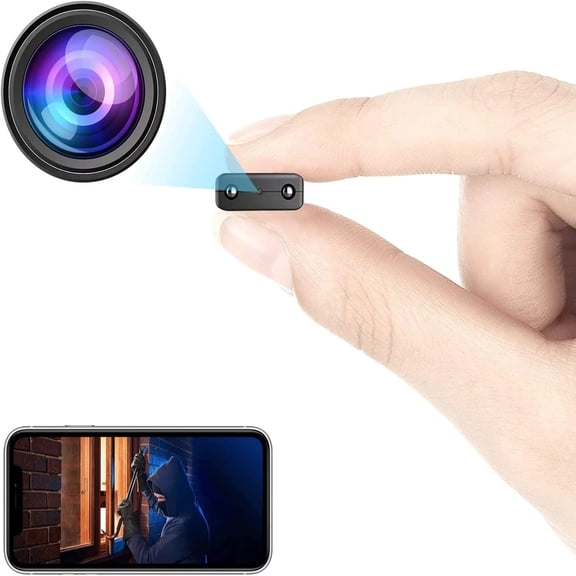 EKOUSN 1080P HD Wireless Remote Camera with Monitor with Night Vision, Black