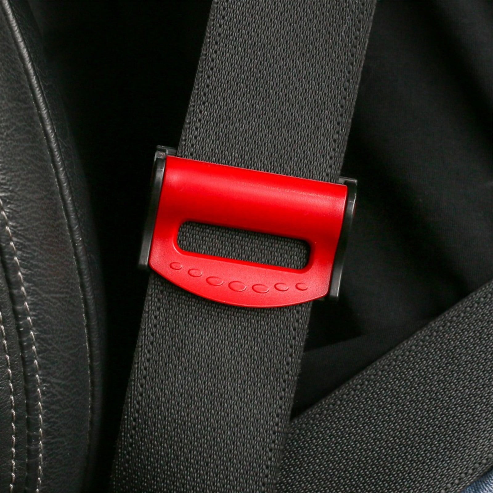 EKOUSN Black and Friday Deals 2x Car Seat Belt Adjuster Car Seat Belt