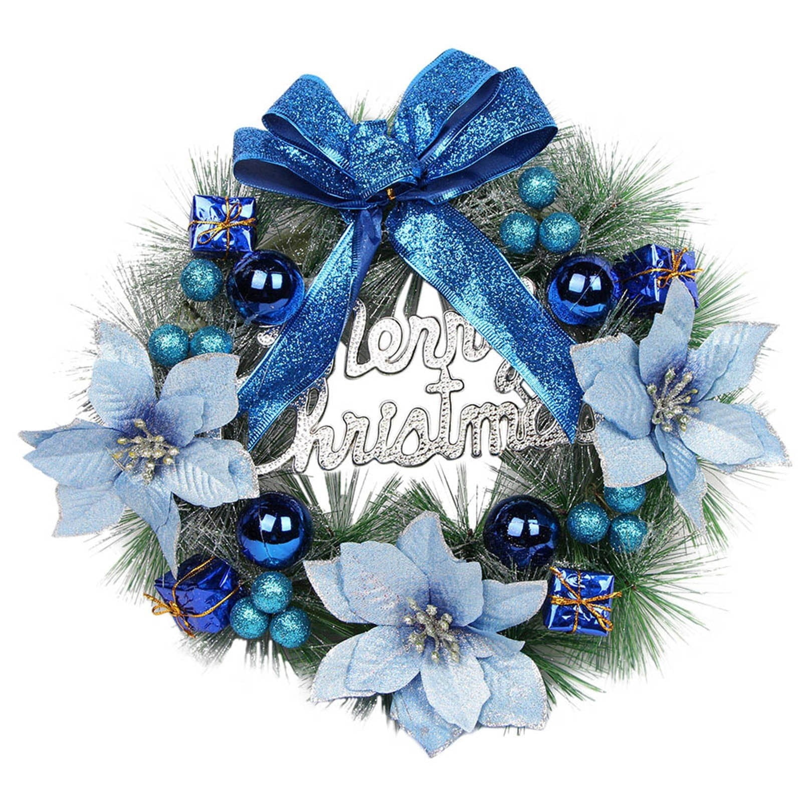EKOUSN Black and Friday Deals Christmas Front Door Garland Outdoor