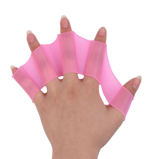 EKOUSN Black and Friday Deals Silicone Hand Swimming Fins Flippers Swim
