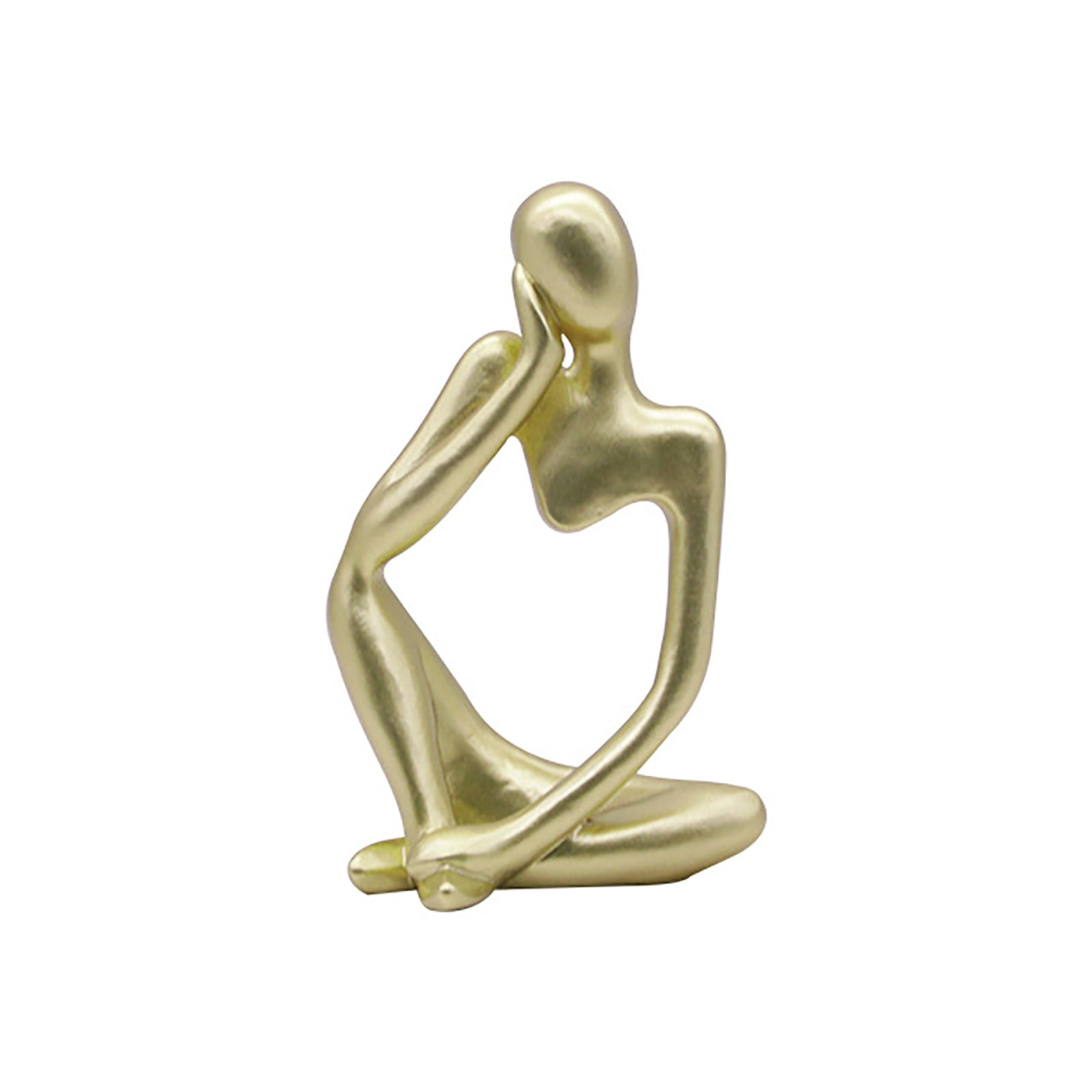 EKOUSN Creative Abstract Mini Abstract Character Sculpture Thinker