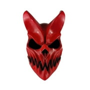 EKOUSN New Years Gifts for Family Halloween Cosplay Mask Face Rubber Slaughter To Kid Of Darkness Mask