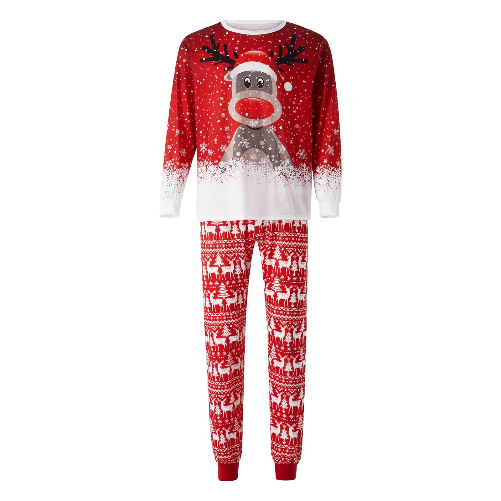 EKOUSN ParentChild Christmas Family Pajamas Pajama Tops Pajama Bottoms