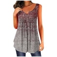 thumbnail image 1 of EKOUSN Plus Size Swing Lace Flowy Tank Top for Women, 1 of 4