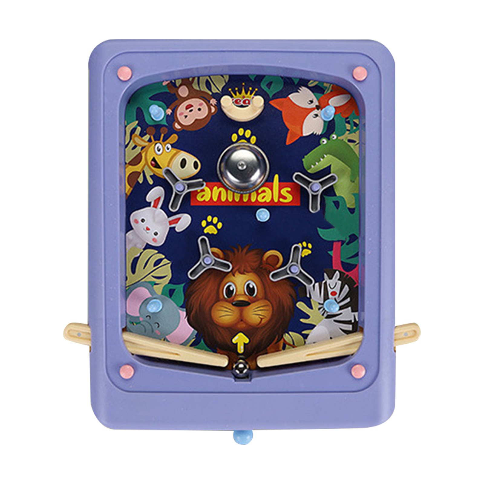 EKOUSN Pocket Pinball Game Pinball Toy Pocket Desktop Pinball Game Machine Children Interactive