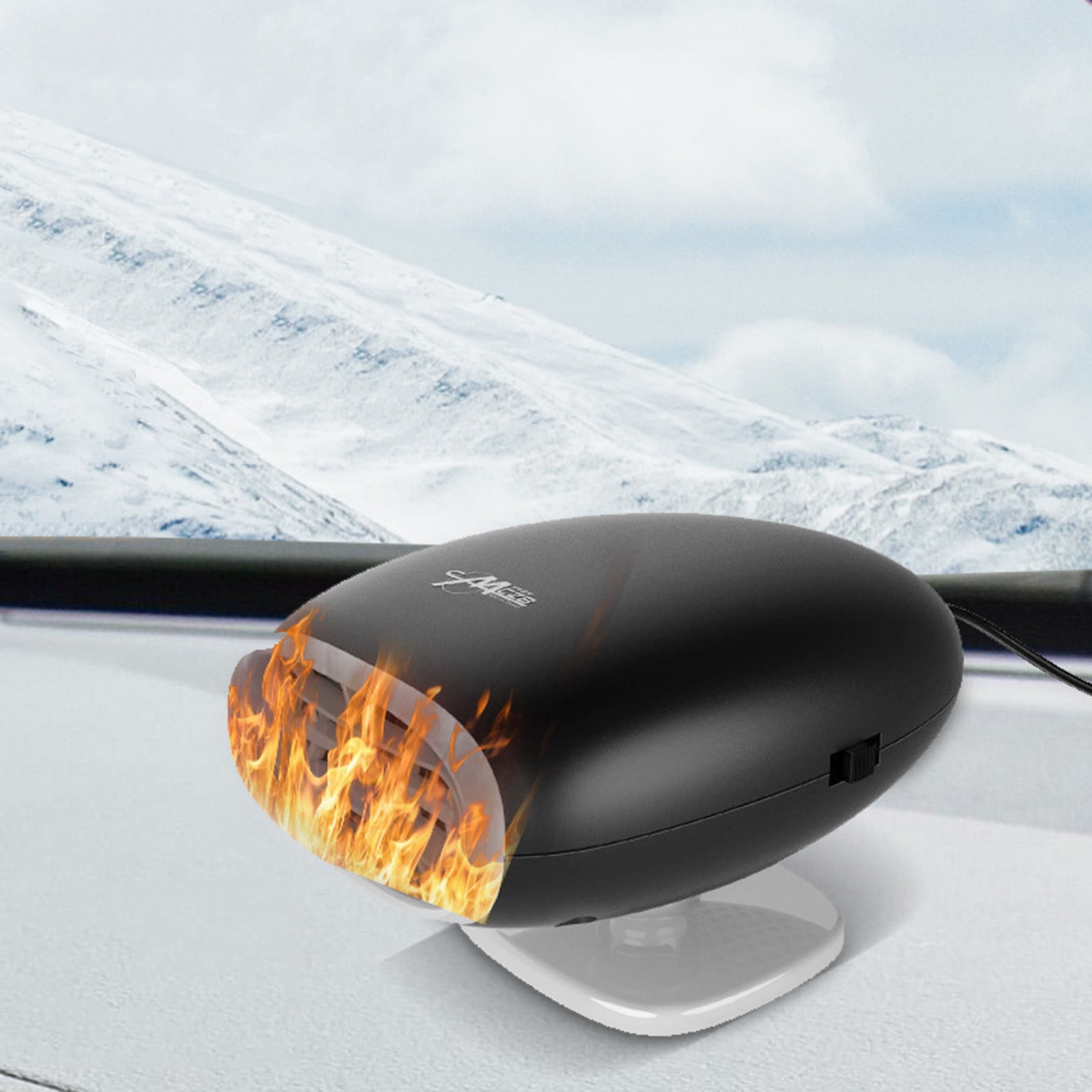 EKOUSN Portable Car Heater Fast Heating Car Heaters Plug In Defrost