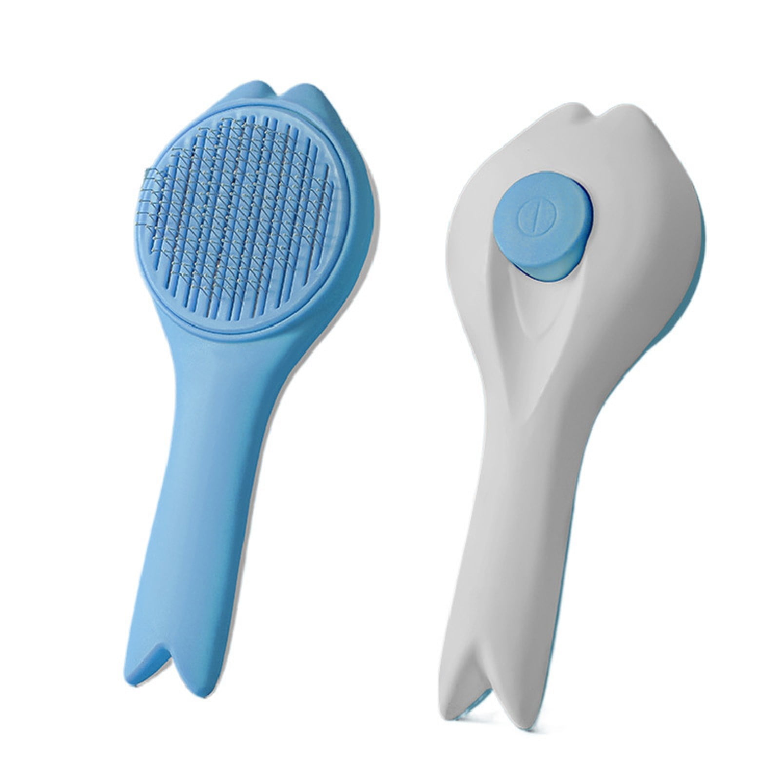 EKOUSN Self Cleaning Slicker Brushes For Dogs Cats Pet Grooming Brush