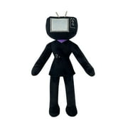 EKOUSN Skibidi Toilet Plush Toy,Toilet Man Plush,Cameraman Speakerman Bosses Plushies,Soft Cotton Stuffed Animal Plushie Doll Collectible Gifts for Kids Fans Valentines Day