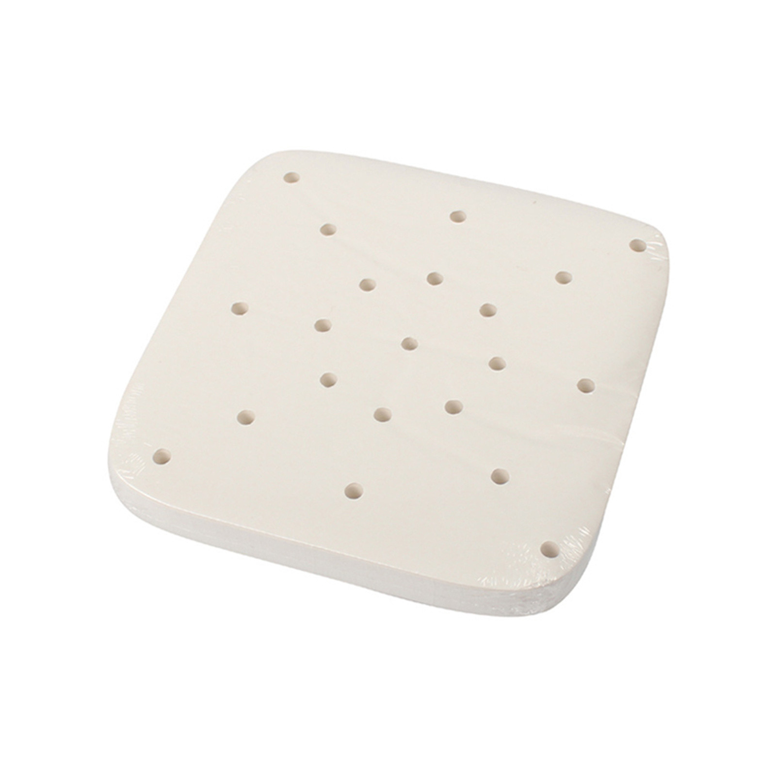 EKOUSN Square Fryer Parchment Paper Liners Perforated Parchment Filter