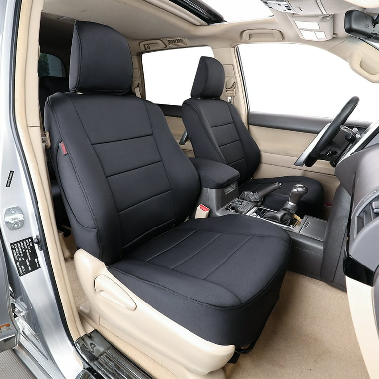 Ekr Custom Fit 4Runner Car Seat Covers for Toyota 4Runner 2011 2012 2013 2014 2015 2016 2017 2018 2019 2020 2021 2022 2023 2024 3 Row Model Leather