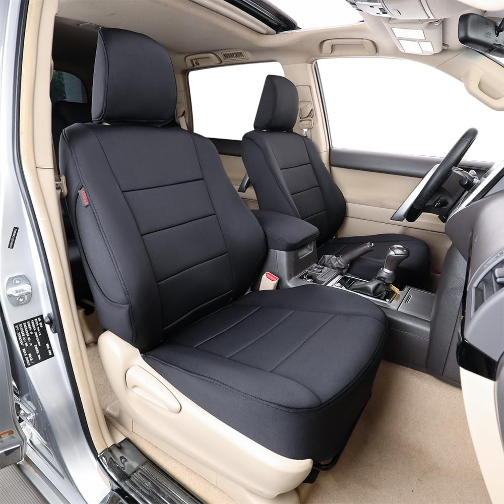 EKR Custom Fit Bronco Car Seat Covers for Ford Bronco 4DR Heritage 2021