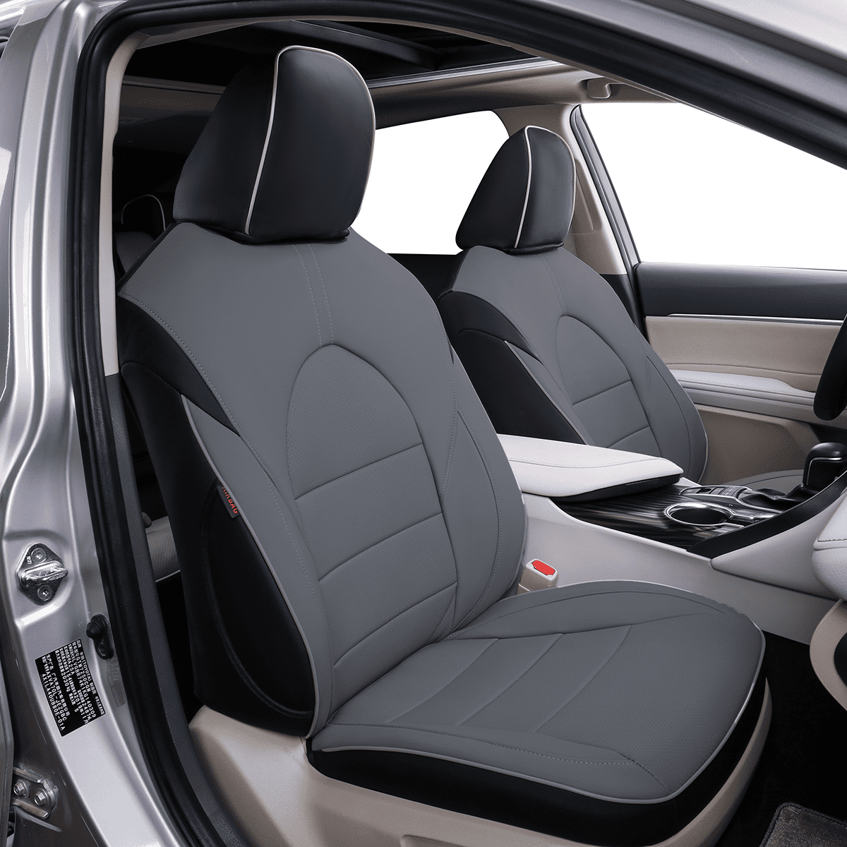 EKR Custom Fit Camry Car Seat Covers for Toyota Camry TRD 2020 2021 2022 2023 2024 Full Set