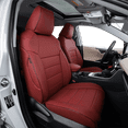 thumbnail image 1 of EKR Custom Fit Corolla Car Seat Covers for 2023 2024 2025 2026 Toyota Corolla LE - Seat Protecter Full Set Leather (Burgundy), 1 of 6