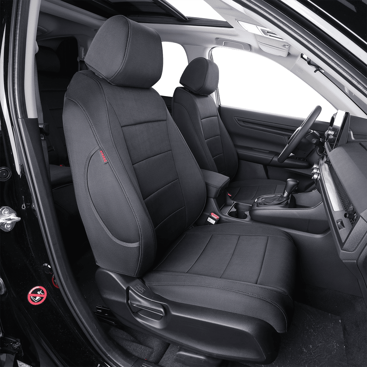 EKR Custom Fit HRV Car Seat Covers for 2016 2017 2018 Honda HRV EX, EX