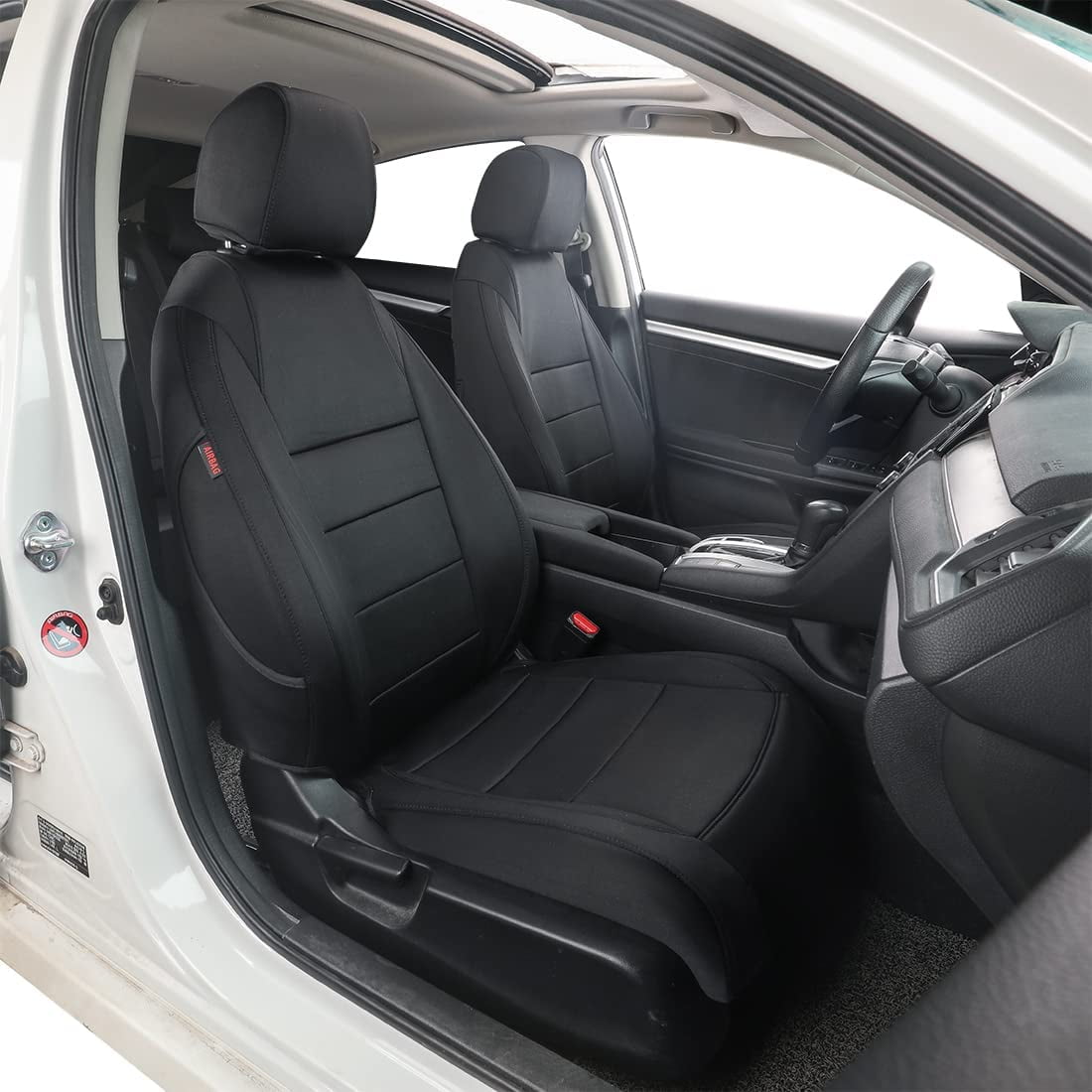 EKR Custom Fit Hatchback Car Seat Covers for Select Honda Civic