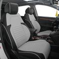 thumbnail image 1 of EKR Custom Fit KONA Car Seat Covers for Hyundai KONA Electric SE,SEL,Limited,Ultimate 2019 2020 2021 2022 2023 - Full Set Leather(Black with Gray), 1 of 8