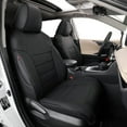 thumbnail image 1 of EKR Custom Fit Legacy Car Seat Covers for Subaru Legacy, Premium, Sport, Limited, Limited XT, Touring XT,2020 2021 2022 2023 -Breathable Leatherette Auto Seat Covers (Full Set,Black), 1 of 6