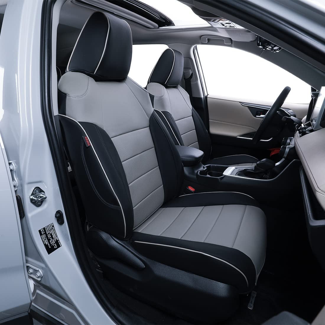 EKR Custom Fit Prius Car Seat Covers for Select Toyota Prius LE