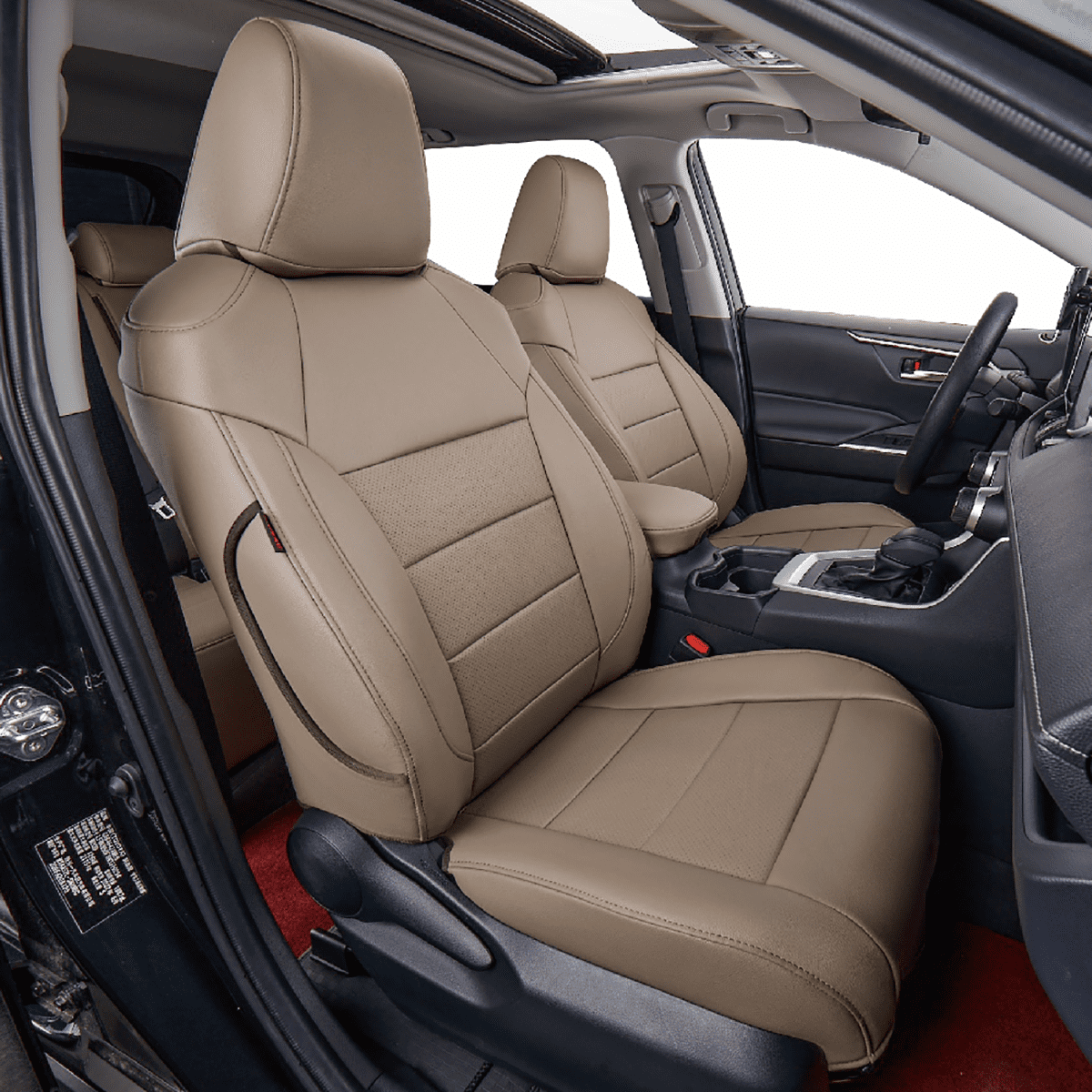 Free Shipping! EKR Custom Fit RAV4 Car Seat Covers for Toyota RAV4 2019 2020 2021 2022 2023 2024
