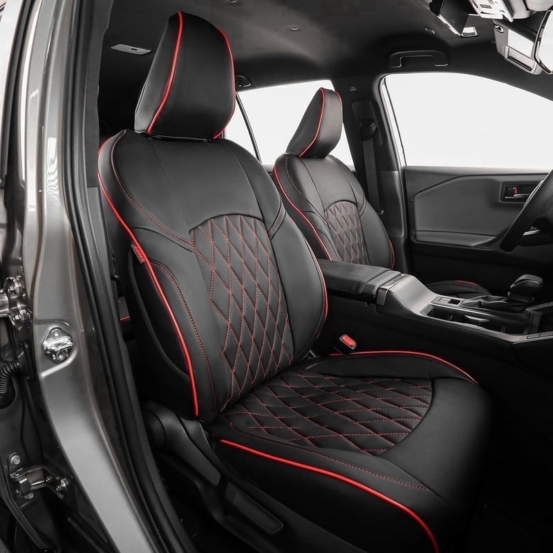 Black with Red Piping